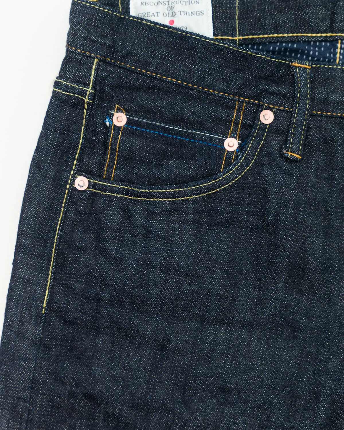 D1838S - 14oz "Mt. Fuji" G3 Selvedge Relaxed Tapered Fit - Indigo O/W