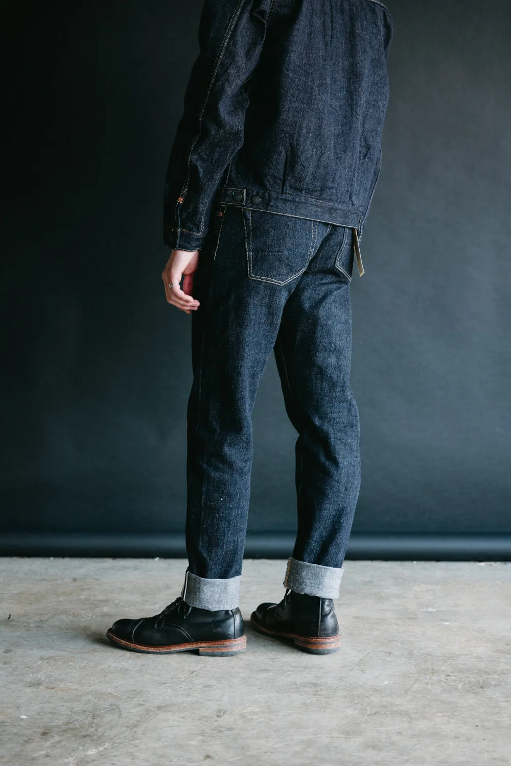 D1838S - 14oz "Mt. Fuji" G3 Selvedge Relaxed Tapered Fit - Indigo O/W