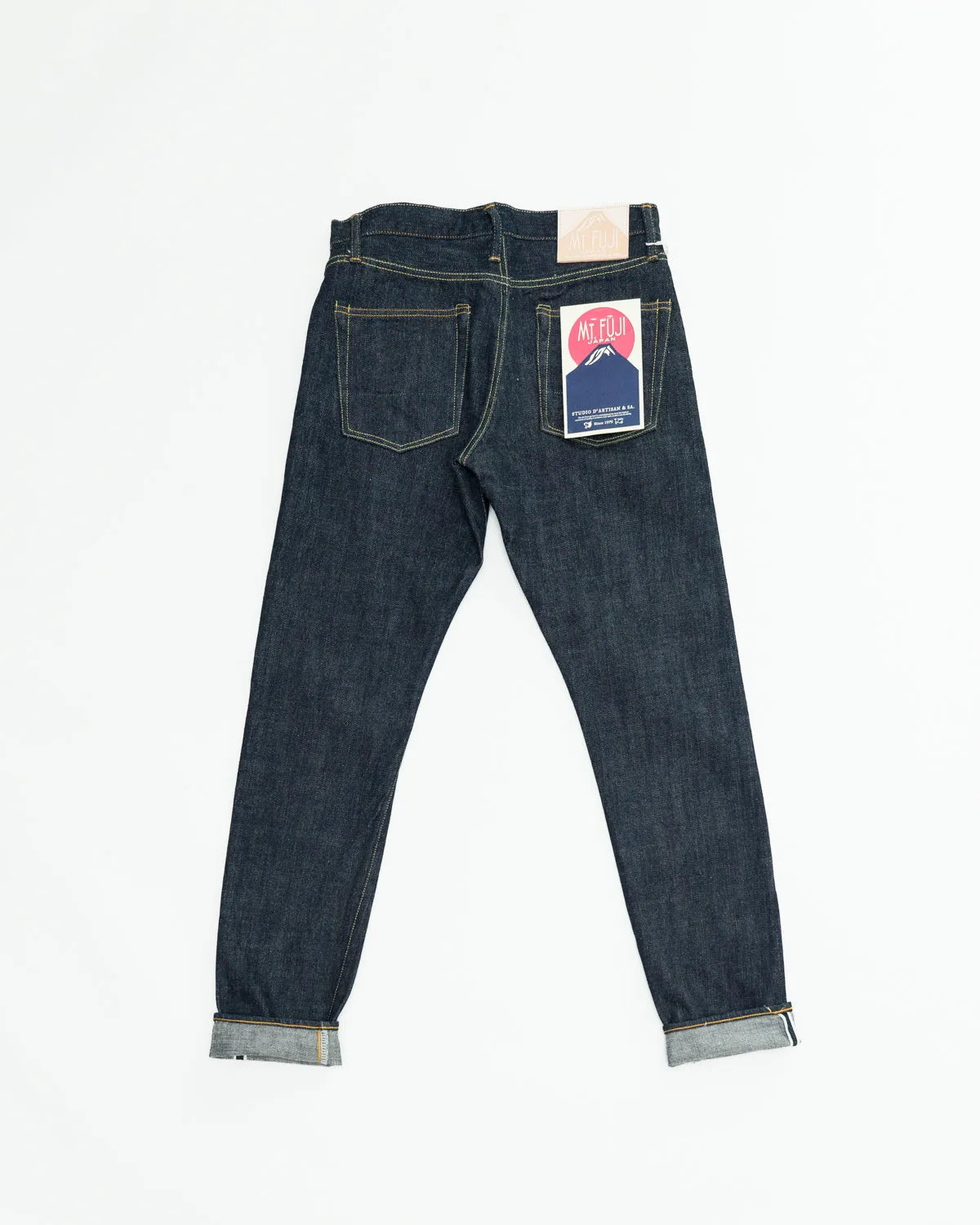 D1838S - 14oz "Mt. Fuji" G3 Selvedge Relaxed Tapered Fit - Indigo O/W