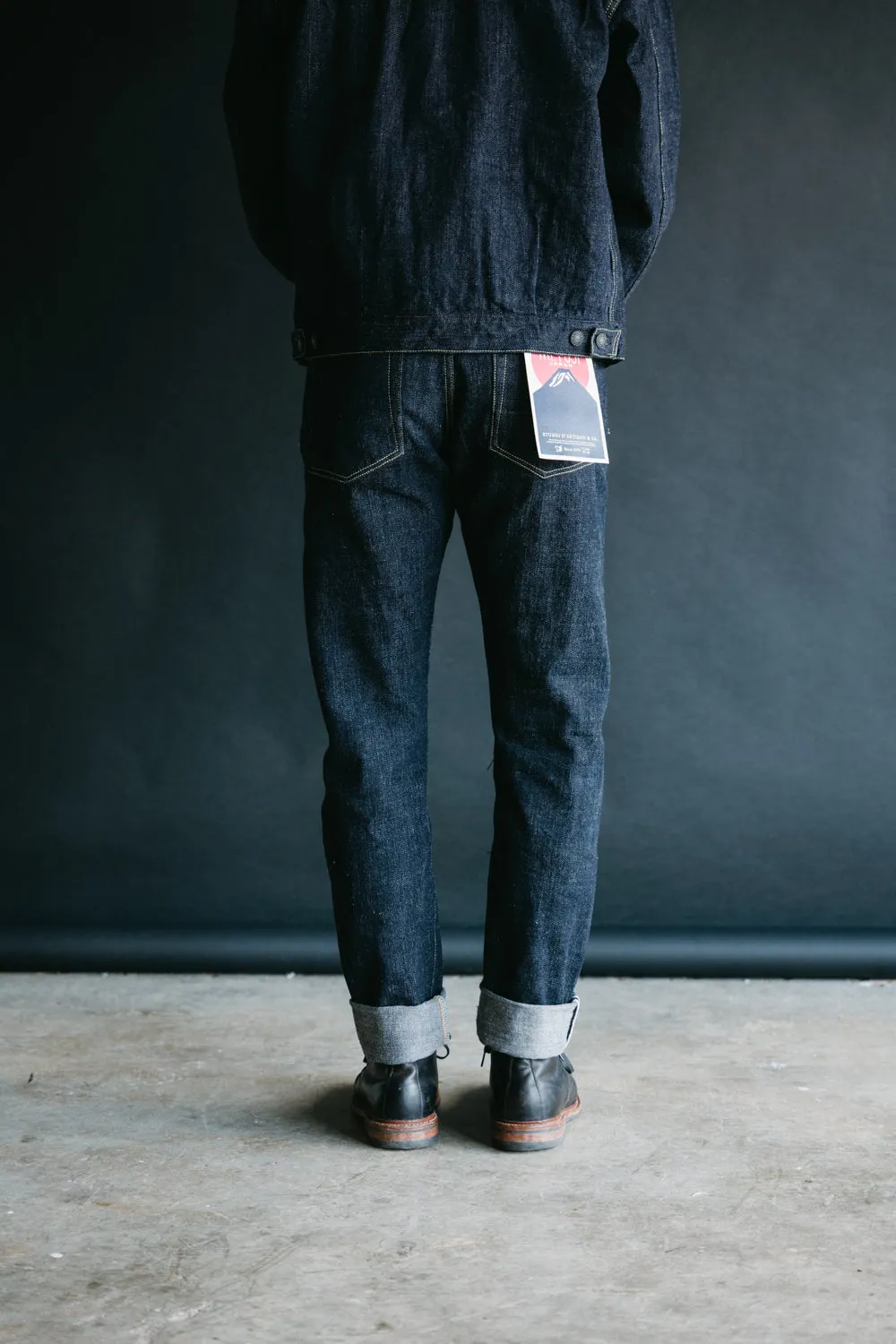 D1838S - 14oz "Mt. Fuji" G3 Selvedge Relaxed Tapered Fit - Indigo O/W