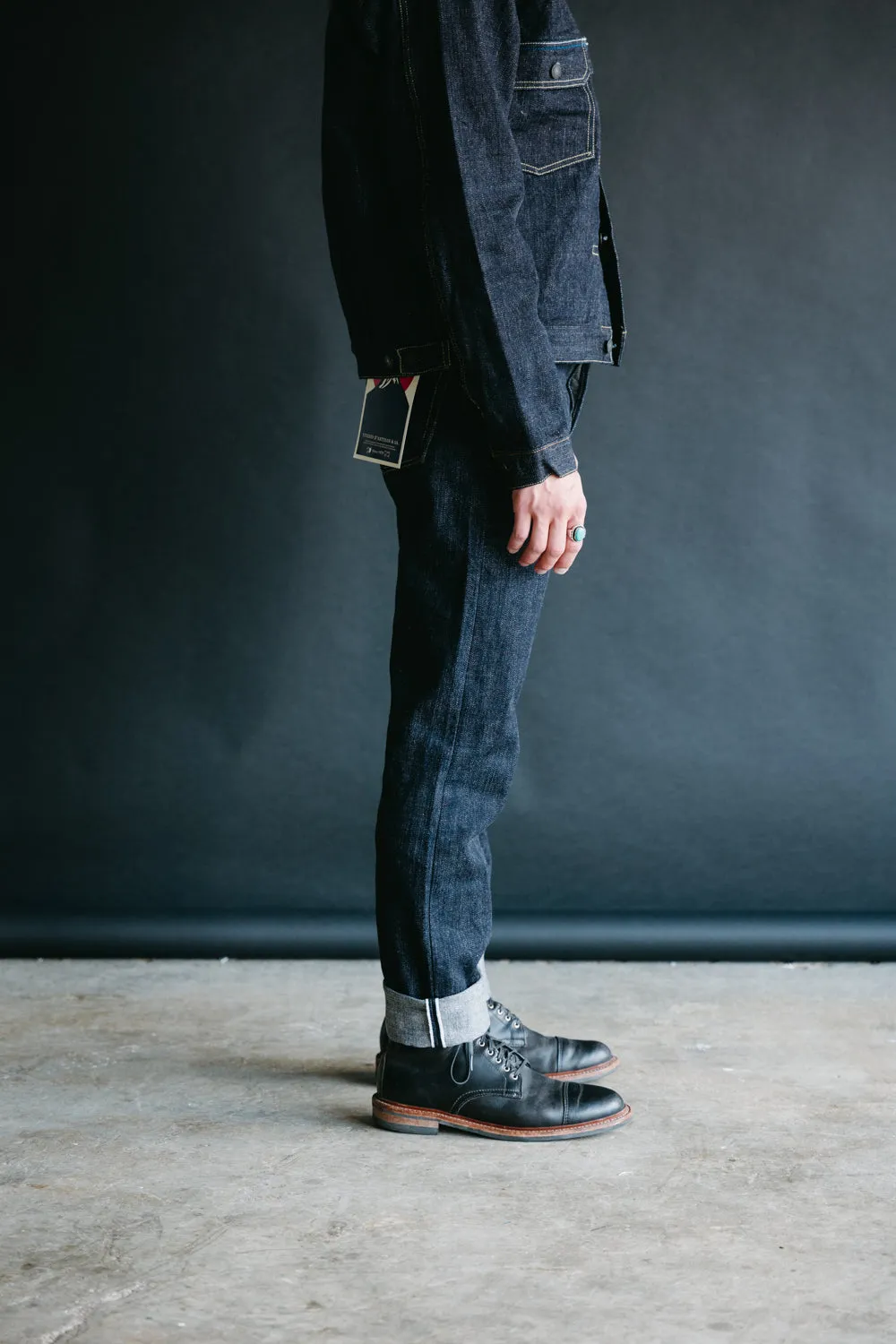 D1838S - 14oz "Mt. Fuji" G3 Selvedge Relaxed Tapered Fit - Indigo O/W
