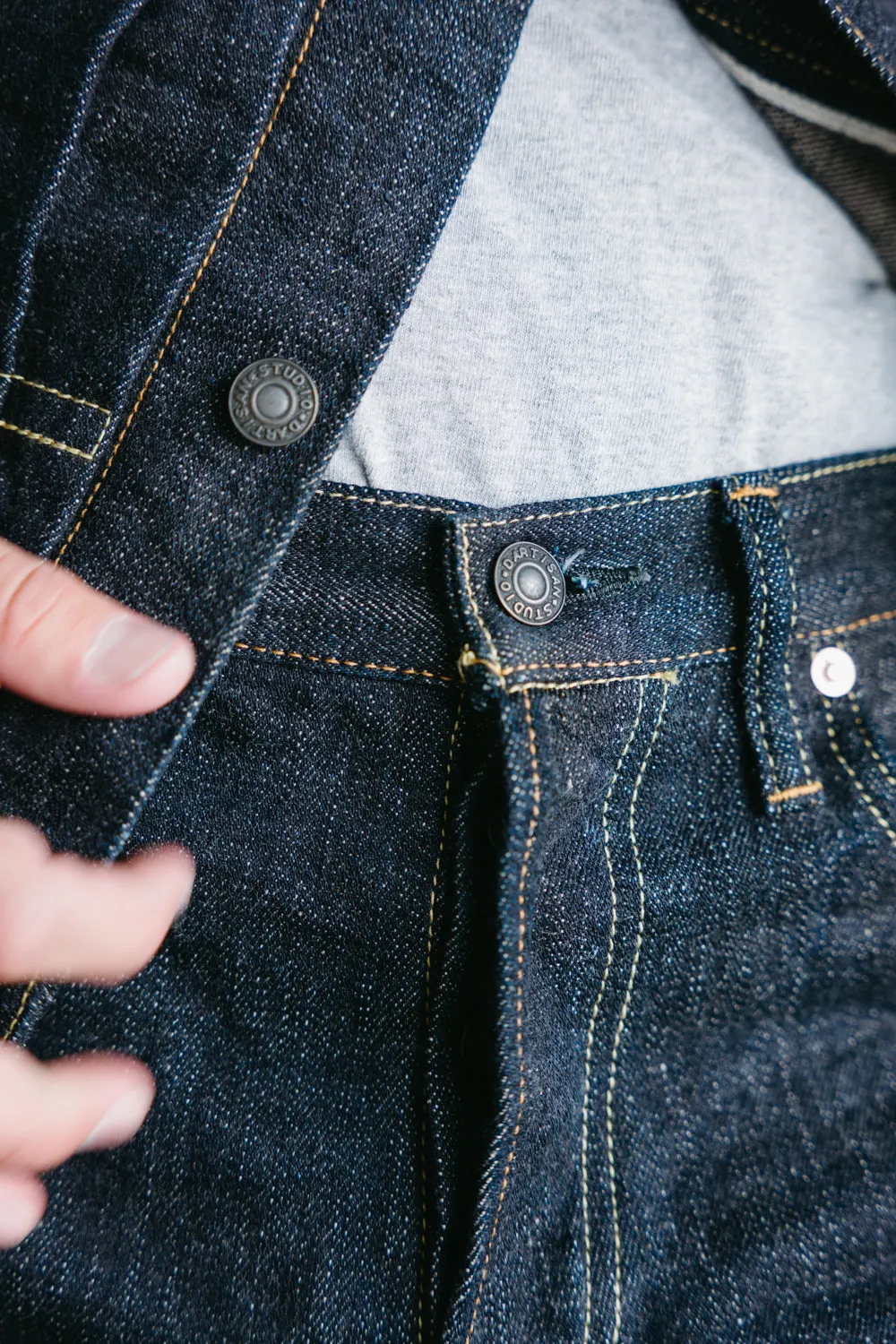 D1838S - 14oz "Mt. Fuji" G3 Selvedge Relaxed Tapered Fit - Indigo O/W