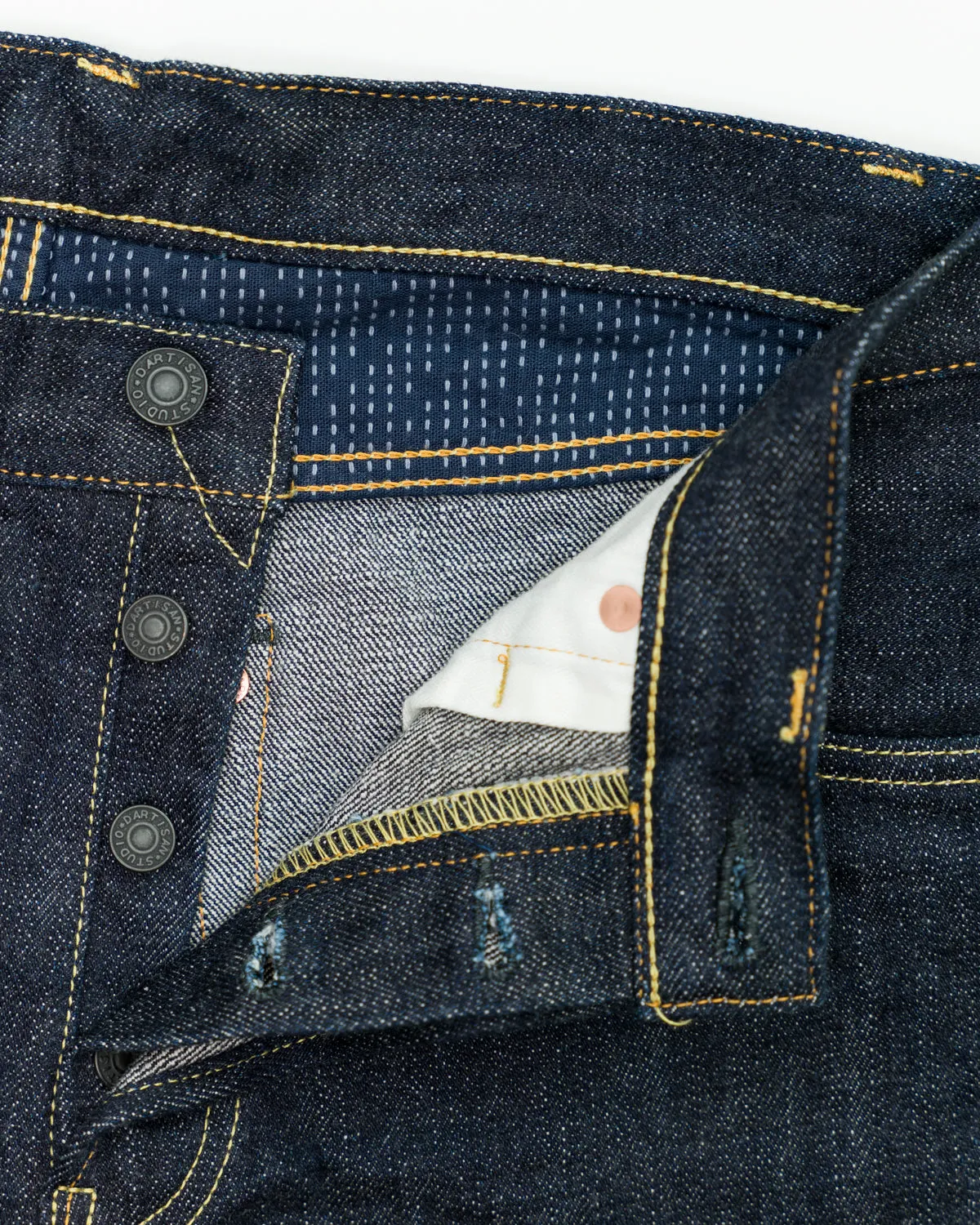 D1838S - 14oz "Mt. Fuji" G3 Selvedge Relaxed Tapered Fit - Indigo O/W
