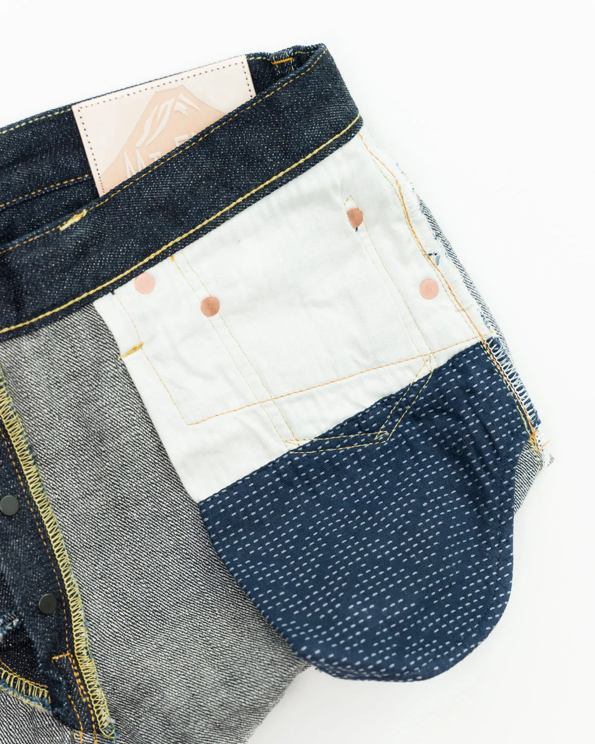 D1838S - 14oz "Mt. Fuji" G3 Selvedge Relaxed Tapered Fit - Indigo O/W