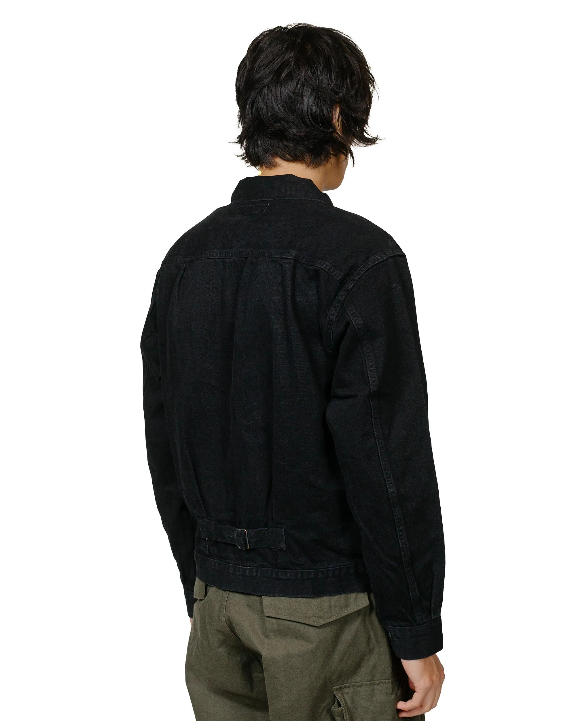 marka New Type1 Denim Jacket 13.5oz Selvedge Denim Black