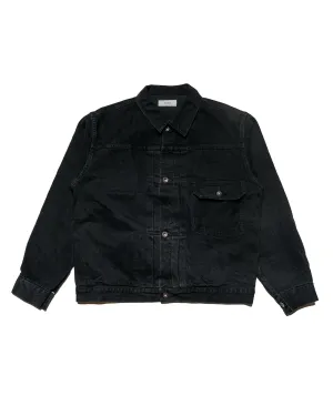 marka New Type1 Denim Jacket 13.5oz Selvedge Denim Black