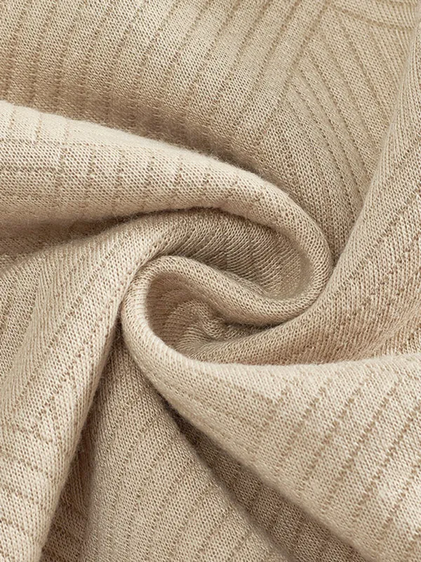 Men's Textured Chevron Zip-Up Pullover