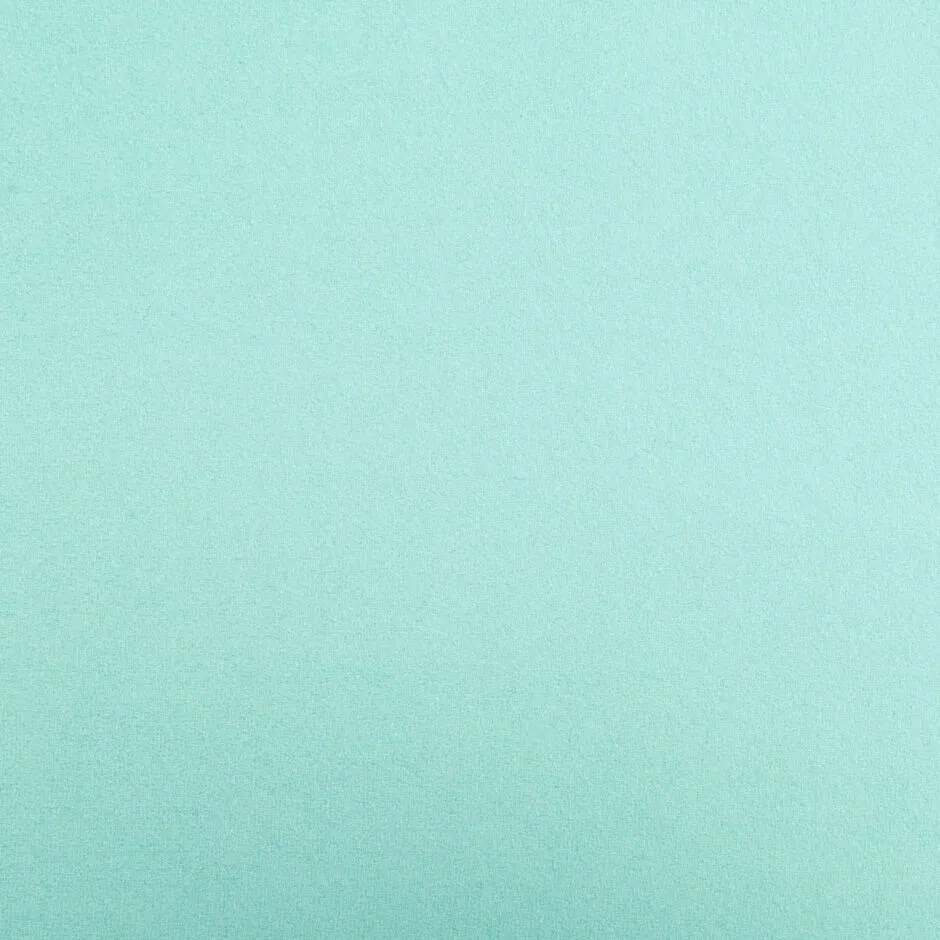 Rich Aqua Single Wool Crêpe